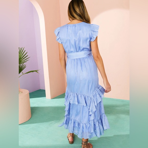 Marie Oliver Uma Dress in Blue Jay - Picture 2 of 2